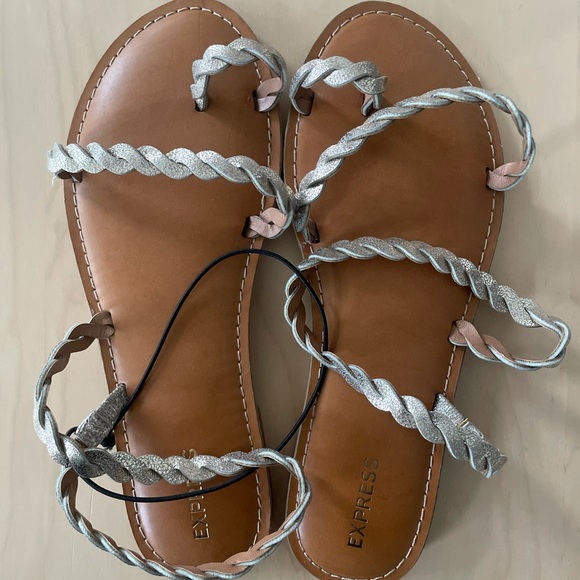 Express Sandals Size 7 - Picture 1 of 2